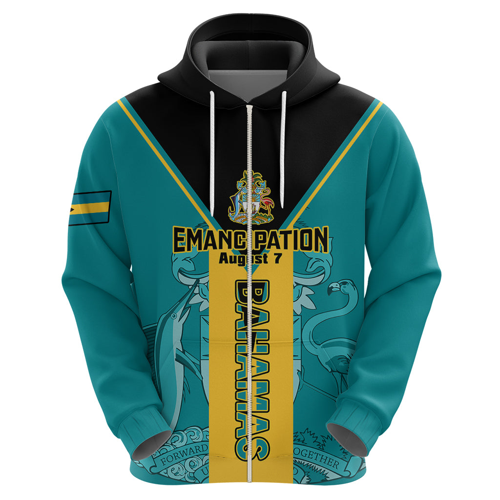 Bahamas Hoodie Happy Bahamian Emancipation Day - Wonder Print Shop