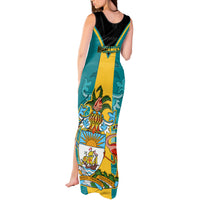 Bahamas Tank Maxi Dress Happy Bahamian Emancipation Day - Wonder Print Shop