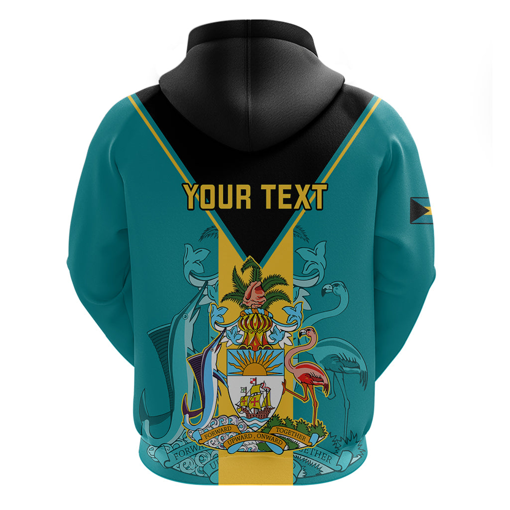 Personalised Bahamas Hoodie Happy Bahamian Emancipation Day - Wonder Print Shop