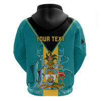 Personalised Bahamas Hoodie Happy Bahamian Emancipation Day - Wonder Print Shop