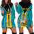 Personalised Bahamas Hoodie Dress Happy Bahamian Emancipation Day - Wonder Print Shop