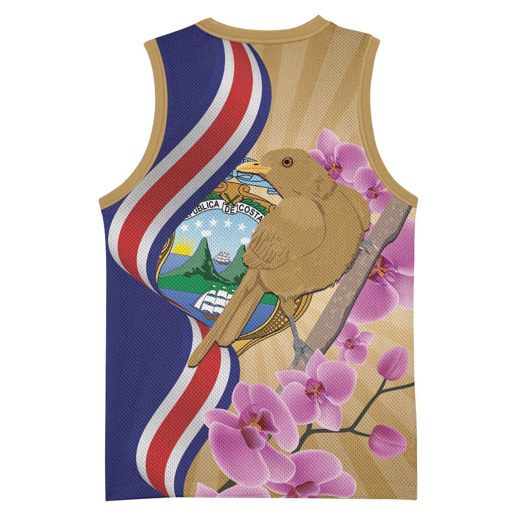 Costa Rica Independence Day Basketball Jersey 506 Proud Yiguirro With Orchid - Wonder Print Shop