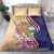 Costa Rica Independence Day Bedding Set 506 Proud Yiguirro With Orchid - Wonder Print Shop
