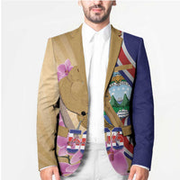 Costa Rica Independence Day Blazer 506 Proud Yiguirro With Orchid - Wonder Print Shop