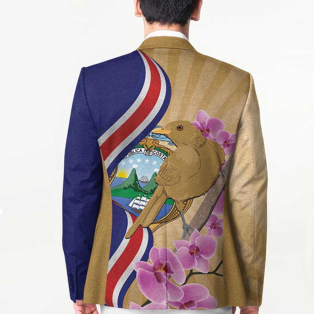 Costa Rica Independence Day Blazer 506 Proud Yiguirro With Orchid - Wonder Print Shop