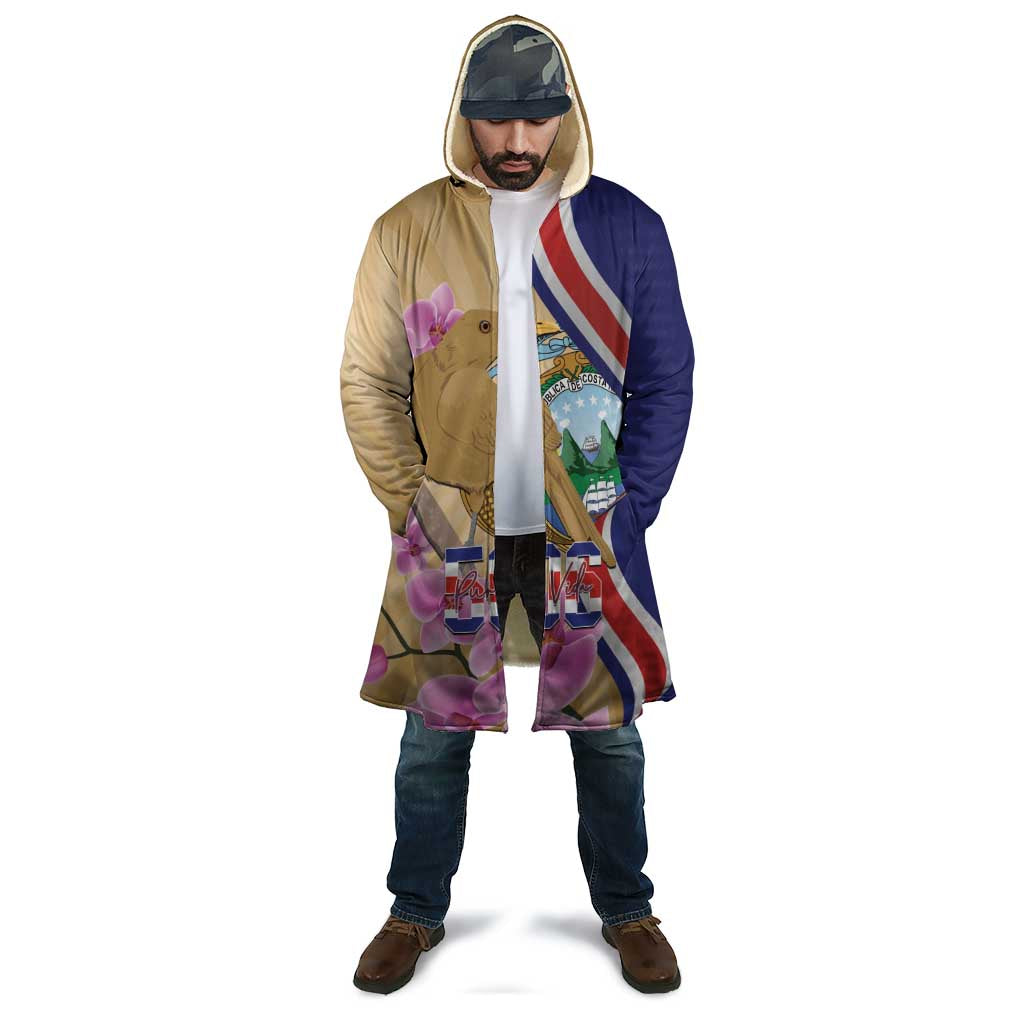 Costa Rica Independence Day Cloak 506 Proud Yiguirro With Orchid - Wonder Print Shop