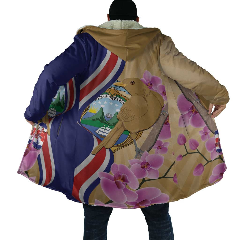 Costa Rica Independence Day Cloak 506 Proud Yiguirro With Orchid - Wonder Print Shop
