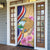 Costa Rica Independence Day Door Cover 506 Proud Yiguirro With Orchid - Wonder Print Shop