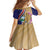 Costa Rica Independence Day Family Matching Off Shoulder Maxi Dress and Hawaiian Shirt 506 Proud Yiguirro With Orchid - Wonder Print Shop