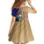 Costa Rica Independence Day Family Matching Summer Maxi Dress and Hawaiian Shirt 506 Proud Yiguirro With Orchid - Wonder Print Shop