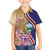 Costa Rica Independence Day Family Matching Summer Maxi Dress and Hawaiian Shirt 506 Proud Yiguirro With Orchid - Wonder Print Shop