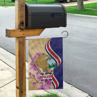 Costa Rica Independence Day Garden Flag 506 Proud Yiguirro With Orchid - Wonder Print Shop