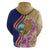 Costa Rica Independence Day Hoodie 506 Proud Yiguirro With Orchid - Wonder Print Shop