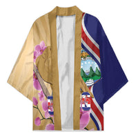 Costa Rica Independence Day Kimono 506 Proud Yiguirro With Orchid - Wonder Print Shop