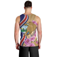 Costa Rica Independence Day Men Tank Top 506 Proud Yiguirro With Orchid - Wonder Print Shop
