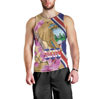 Costa Rica Independence Day Men Tank Top 506 Proud Yiguirro With Orchid - Wonder Print Shop