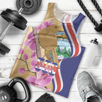 Costa Rica Independence Day Men Tank Top 506 Proud Yiguirro With Orchid - Wonder Print Shop