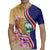 Costa Rica Independence Day Rugby Jersey 506 Proud Yiguirro With Orchid - Wonder Print Shop
