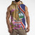 Costa Rica Independence Day Sleeveless Zip Hoodie 506 Proud Yiguirro With Orchid - Wonder Print Shop
