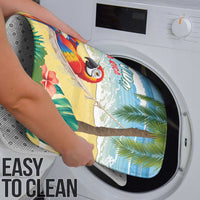 Pura Vida Costa Rica Bathroom Set Chilling Scarlet Macaw Tropical Vibes - Wonder Print Shop