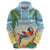 Pura Vida Costa Rica Hoodie Chilling Scarlet Macaw Tropical Vibes - Wonder Print Shop