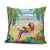 Pura Vida Costa Rica Pillow Cover Chilling Scarlet Macaw Tropical Vibes - Wonder Print Shop