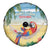 Pura Vida Costa Rica Spare Tire Cover Chilling Scarlet Macaw Tropical Vibes - Wonder Print Shop