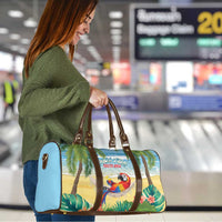 Pura Vida Costa Rica Travel Bag Chilling Scarlet Macaw Tropical Vibes - Wonder Print Shop