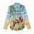 Pura Vida Costa Rica Women Casual Shirt Chilling Scarlet Macaw Tropical Vibes - Wonder Print Shop
