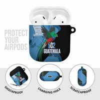 Guatemala Independence Day AirPods Case 502 Mi Tierra Resplendent Quetzal - Wonder Print Shop
