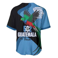 Guatemala Independence Day Baseball Jersey 502 Mi Tierra Resplendent Quetzal - Wonder Print Shop
