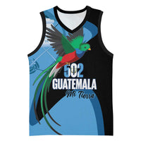 Guatemala Independence Day Basketball Jersey 502 Mi Tierra Resplendent Quetzal - Wonder Print Shop