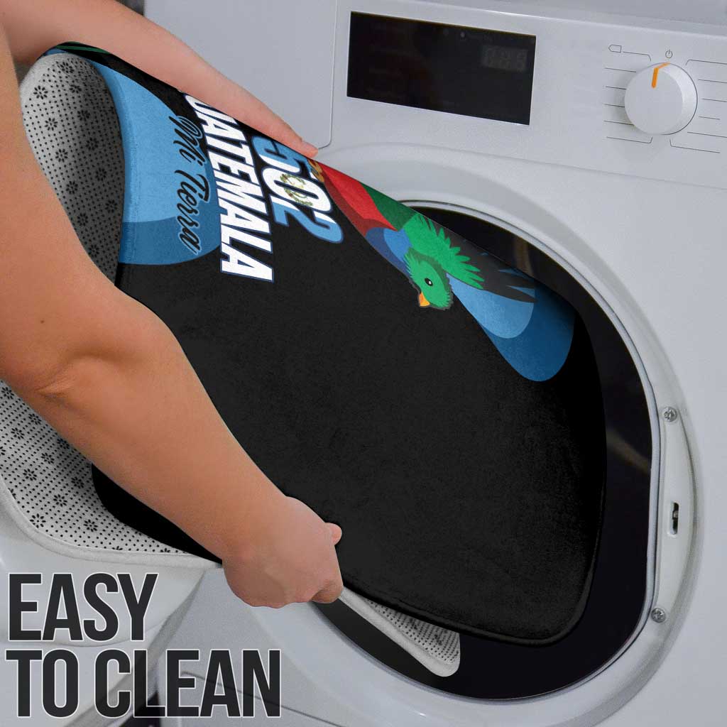 Guatemala Independence Day Bathroom Set 502 Mi Tierra Resplendent Quetzal - Wonder Print Shop