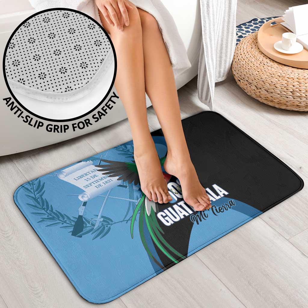 Guatemala Independence Day Bathroom Set 502 Mi Tierra Resplendent Quetzal - Wonder Print Shop