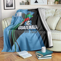 Guatemala Independence Day Blanket 502 Mi Tierra Resplendent Quetzal - Wonder Print Shop