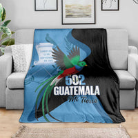 Guatemala Independence Day Blanket 502 Mi Tierra Resplendent Quetzal - Wonder Print Shop