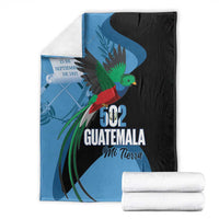 Guatemala Independence Day Blanket 502 Mi Tierra Resplendent Quetzal - Wonder Print Shop
