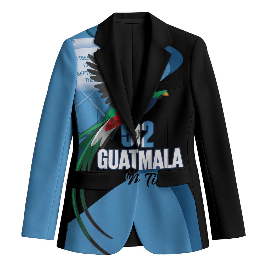 Guatemala Independence Day Blazer 502 Mi Tierra Resplendent Quetzal - Wonder Print Shop