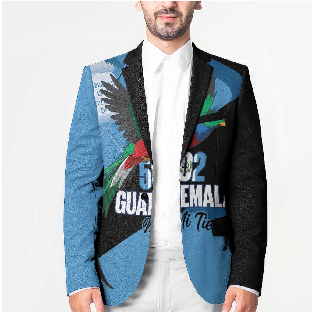 Guatemala Independence Day Blazer 502 Mi Tierra Resplendent Quetzal - Wonder Print Shop