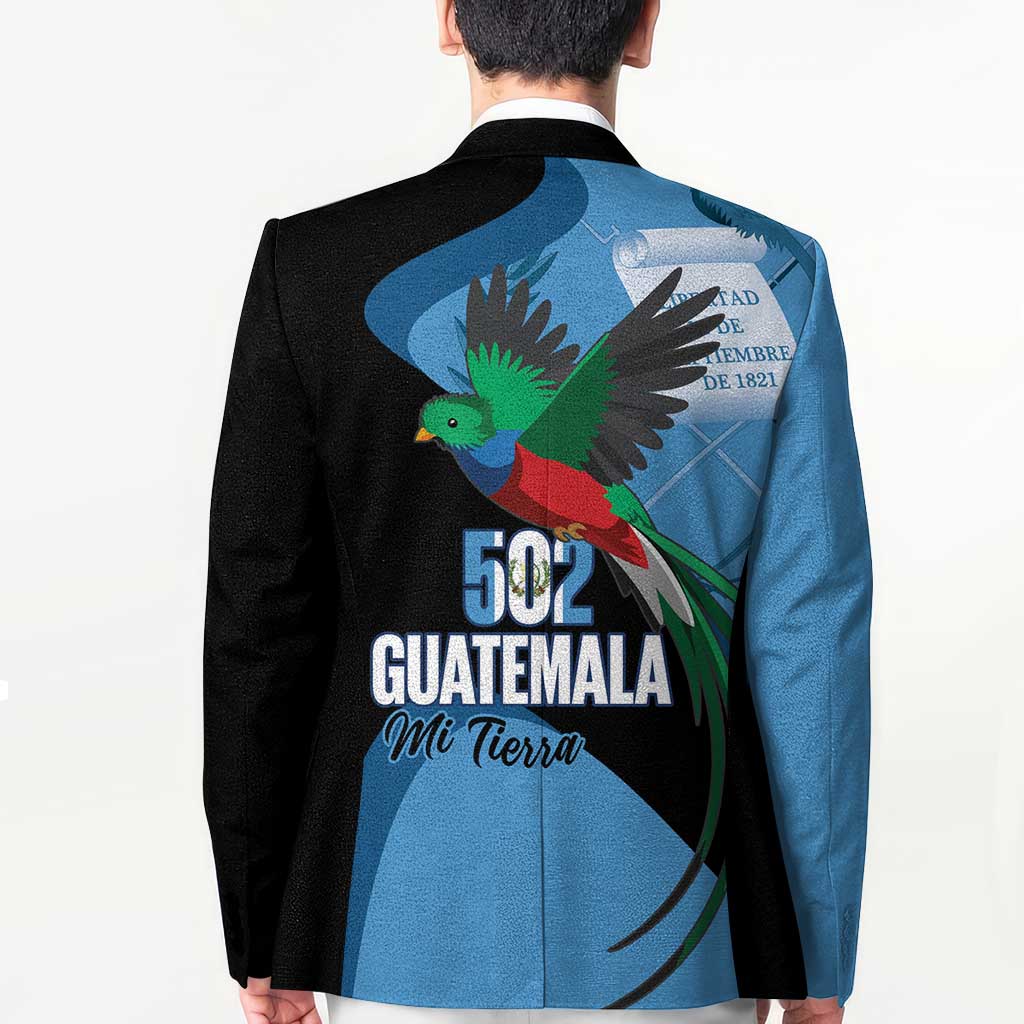 Guatemala Independence Day Blazer 502 Mi Tierra Resplendent Quetzal - Wonder Print Shop