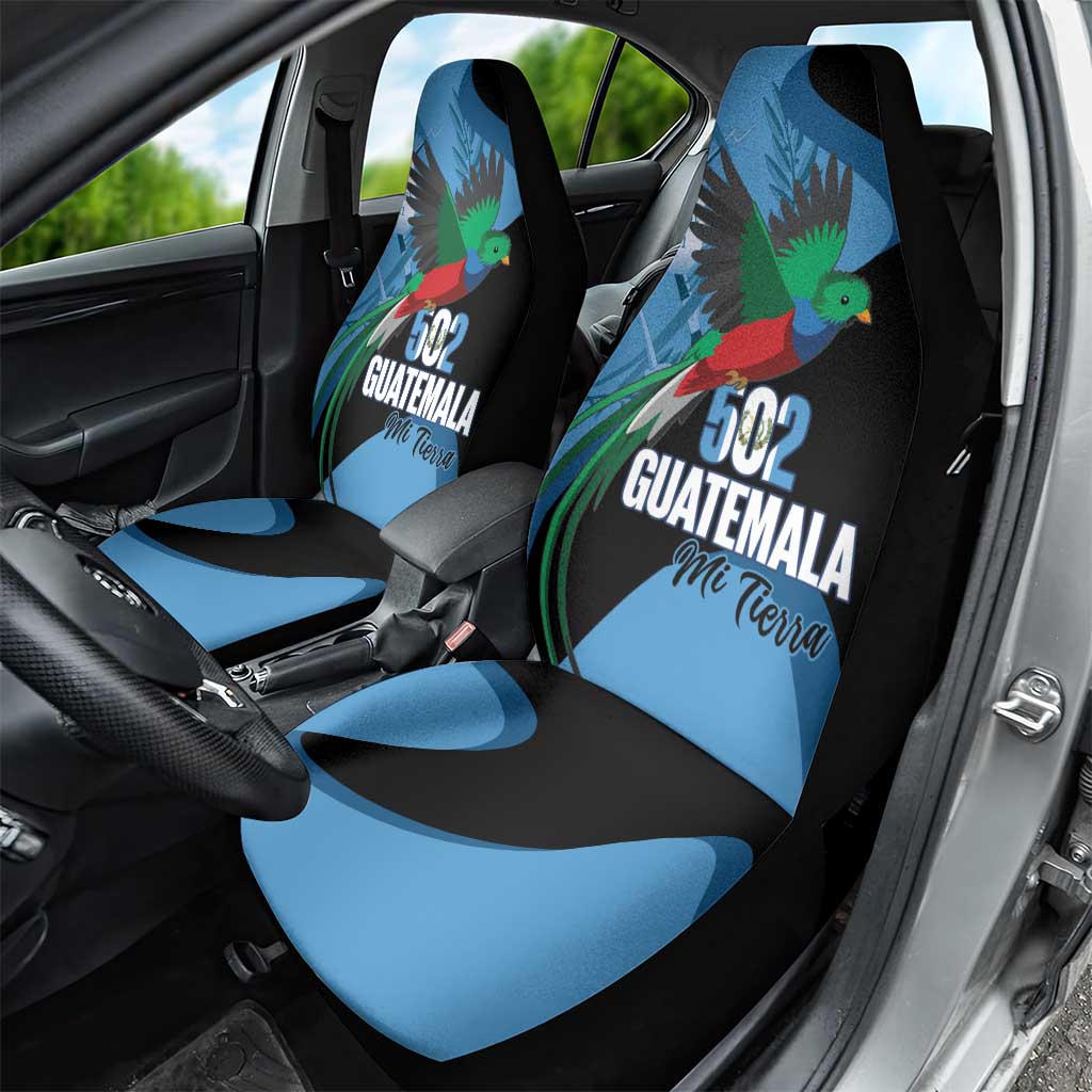 Guatemala Independence Day Car Seat Cover 502 Mi Tierra Resplendent Quetzal - Wonder Print Shop