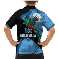 Guatemala Independence Day Family Matching Mermaid Dress and Hawaiian Shirt 502 Mi Tierra Resplendent Quetzal - Wonder Print Shop