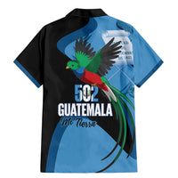 Guatemala Independence Day Family Matching Mermaid Dress and Hawaiian Shirt 502 Mi Tierra Resplendent Quetzal - Wonder Print Shop