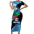 Guatemala Independence Day Family Matching Short Sleeve Bodycon Dress and Hawaiian Shirt 502 Mi Tierra Resplendent Quetzal - Wonder Print Shop