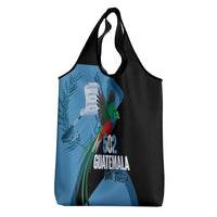 Guatemala Independence Day Grocery Bag 502 Mi Tierra Resplendent Quetzal - Wonder Print Shop