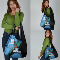 Guatemala Independence Day Grocery Bag 502 Mi Tierra Resplendent Quetzal - Wonder Print Shop