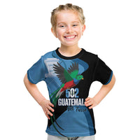 Guatemala Independence Day Kid T Shirt 502 Mi Tierra Resplendent Quetzal - Wonder Print Shop