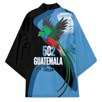 Guatemala Independence Day Kimono 502 Mi Tierra Resplendent Quetzal - Wonder Print Shop