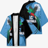 Guatemala Independence Day Kimono 502 Mi Tierra Resplendent Quetzal - Wonder Print Shop
