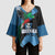 Guatemala Independence Day Kimono Sleeve Blouse 502 Mi Tierra Resplendent Quetzal - Wonder Print Shop